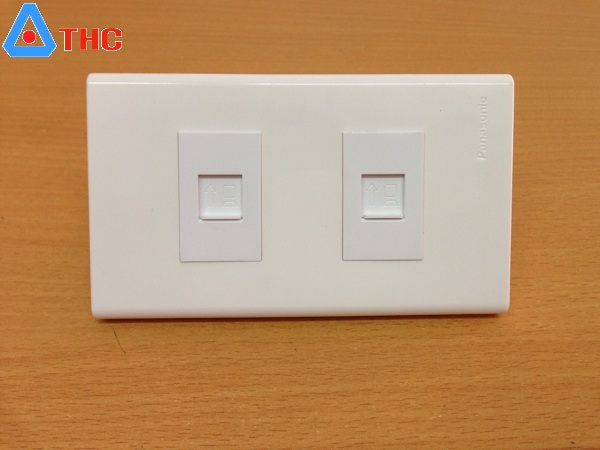 Nhân Wallplate 2 Cổng RJ45